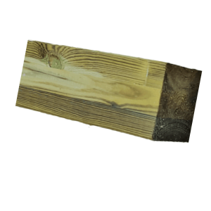 Kestopuu 90x90x3000 vihreä