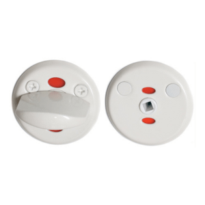 WC-vääntönuppi 111 samakki/valkoinen