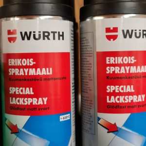 Spray-maali lämmönkestävä +650 ast must