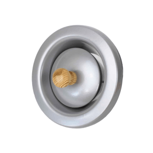 Saunaventtiili 100 mm teräs/harmaa