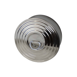 Nokiluukku 826/125 pyöreä niklattu