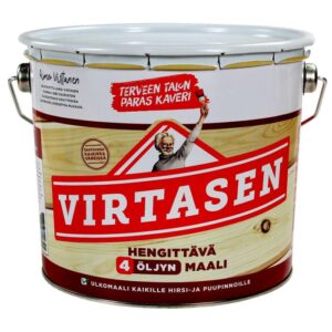 4 öljyn maali 3 l Tummanharmaa