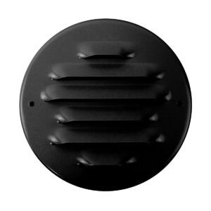 Säle 100mm pyöreä musta