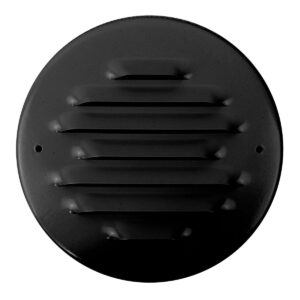 Säle 125mm pyöreä musta