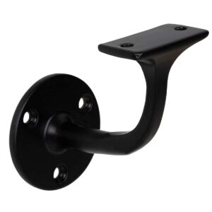 Kaiteenkannatin 25/65mm messinkivalettu/musta