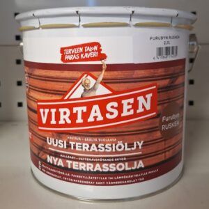 Virtasen Terassiöljy Furubyn Ruskea 2,7L