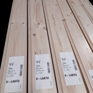 Kuusipaneeli Saunasuojattu STS 14x95 II-laatu